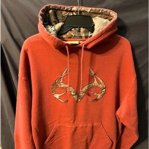 Real Tree Outfitters Camo Antler Hoodie
